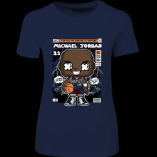Createyou Michael Jordan - Női - Sötétkék - M női póló