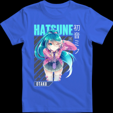 Createyou Miku Hatsune - Gyermek - Királykék - M gyerek póló
