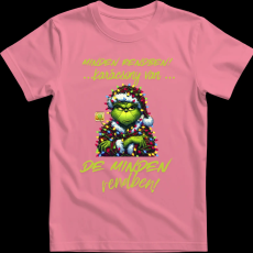 Createyou Minden rendben Grinch - Gyermek - Pink - XS