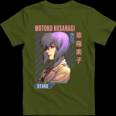 Createyou Motoko Kusanagi - Férfi - Sötétzöld - M