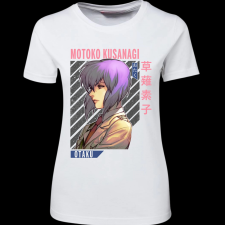 Createyou Motoko Kusanagi - Női - Fehér - XL női póló
