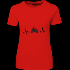 Createyou Motoros ekg - Női , Piros , L