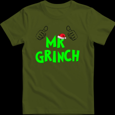 Createyou Mr Grinch - Gyermek - Sötétzöld - L
