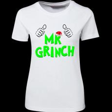 Createyou Mr Grinch - Női - Fehér - S