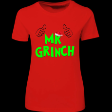 Createyou Mr Grinch - Női - Piros - M