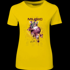 Createyou Music - Női , Sárga , M