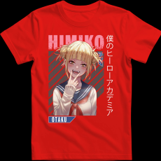 Createyou My Hero Akademy -Himiko Toga - Férfi - Piros - 2XL
