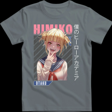 Createyou My Hero Akademy -Himiko Toga - Férfi - Szürke - XL férfi póló