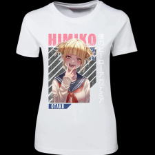 Createyou My Hero Akademy -Himiko Toga - Női - Fehér - S női póló
