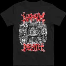 Createyou Napalm Death - Férfi - Fekete - XL
