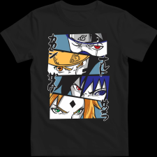 Createyou Naruto 2 - Férfi - Fekete - L férfi póló