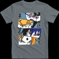 Createyou Naruto 2 - Férfi - Szürke - 2XL férfi póló