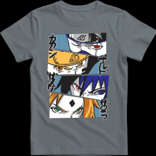 Createyou Naruto 2 - Gyermek - Szürke - L gyerek póló