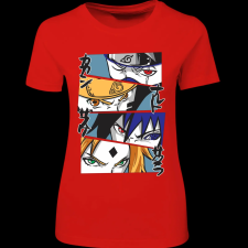 Createyou Naruto 2 - Női - Piros - M női póló