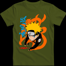 Createyou Naruto - Férfi - Sötétzöld - 3XL