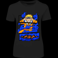 Createyou Naruto Uzumaki - Női - Fekete - M női póló