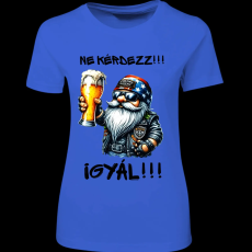 Createyou Ne kérdezz, igyál - Női - Királykék - S