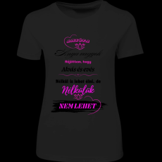 Createyou Nélkülük nem lehet élni - Női - Fekete - XL