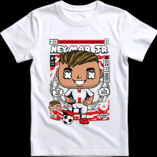 Createyou Neymar Jr - Gyermek - Fehér - XL gyerek póló