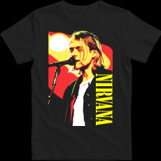 Createyou Nirvana Kirt - Férfi - Fekete - 3XL