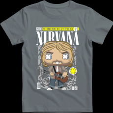 Createyou Nirvana Kurt Cobain - Gyermek - Szürke - XS