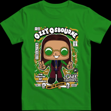 Createyou Ozzy Osbourne - Gyermek - Zöld - L