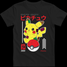 Createyou PIKACHU - Gyermek - Fekete - XS