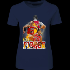 Createyou PIPPEN - Női - Sötétkék - L női póló