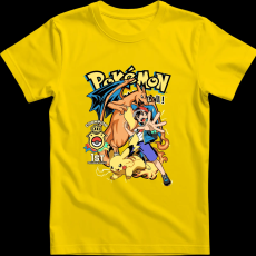 Createyou POKEMON - Férfi - Sárga - L