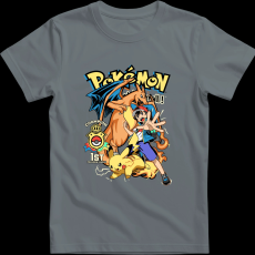 Createyou POKEMON - Férfi - Szürke - M