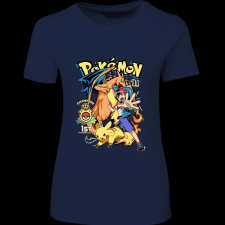 Createyou POKEMON - Női - Sötétkék - M női póló