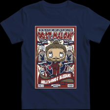 Createyou Post Malone - Férfi - Sötétkék - M férfi póló