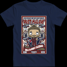 Createyou Post Malone - Férfi - Sötétkék - XL