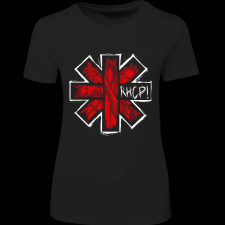 Createyou Red Hot Chilli Peppers - Női - Fekete - 2XL női póló