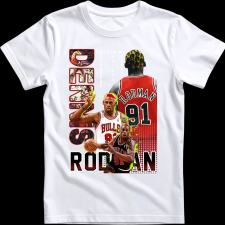 Createyou RODMAN - Gyermek - Fehér - XS gyerek póló