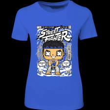 Createyou Ryu - Női - Királykék - XL női póló