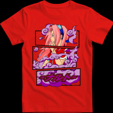 Createyou Sakura Haruno - Férfi - Piros - 2XL