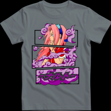 Createyou Sakura Haruno - Gyermek - Szürke - S gyerek póló