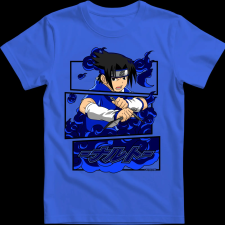 Createyou Sasuke Uchiha - Férfi - Királykék - 3XL férfi póló
