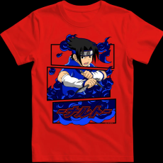 Createyou Sasuke Uchiha - Férfi - Piros - XL