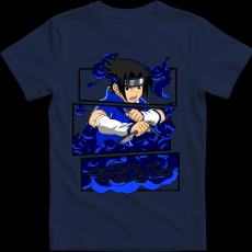 Createyou Sasuke Uchiha - Férfi - Sötétkék - 3XL