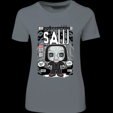 Createyou Saw Billy - Női - Szürke - L női póló