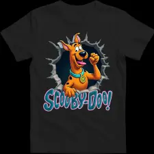 Createyou Scooby-Doo 2 - Gyermek , Fekete , M gyerek póló