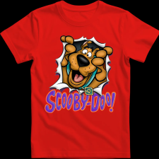 Createyou Scooby-Doo 3 - Gyermek , Piros , L gyerek póló
