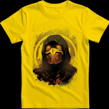 Createyou Scorpion 2 - Férfi - Sárga - M férfi póló