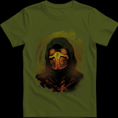 Createyou Scorpion 2 - Férfi - Sötétzöld - 3XL