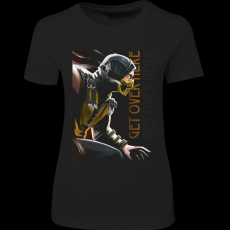 Createyou Scorpion Get Over Here 2 - Női - Fekete - L