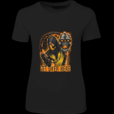 Createyou Scorpion Get Over Here 3 - Női - Fekete - S