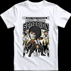 Createyou Scorpion - Gyermek - Fehér - XL