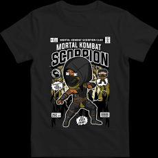 Createyou Scorpion - Gyermek - Fekete - S